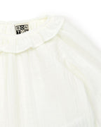 Blouse - Mamour Beige Coton