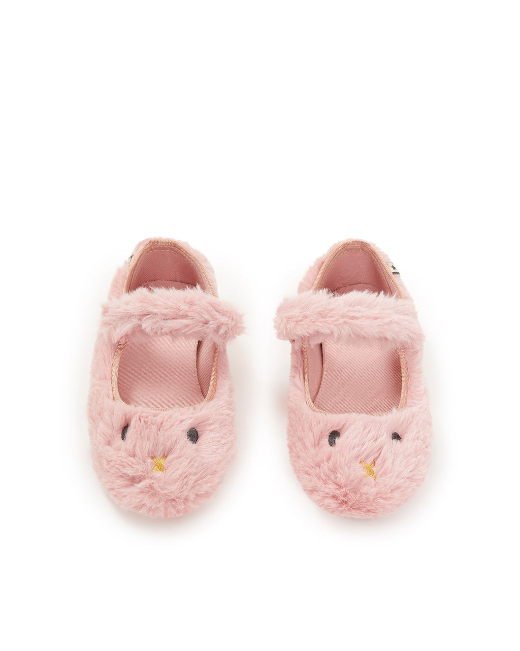Chaussons - Mia Immitation Fourrure Rose