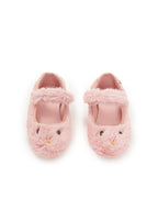 Chaussons - Mia Immitation Fourrure Rose
