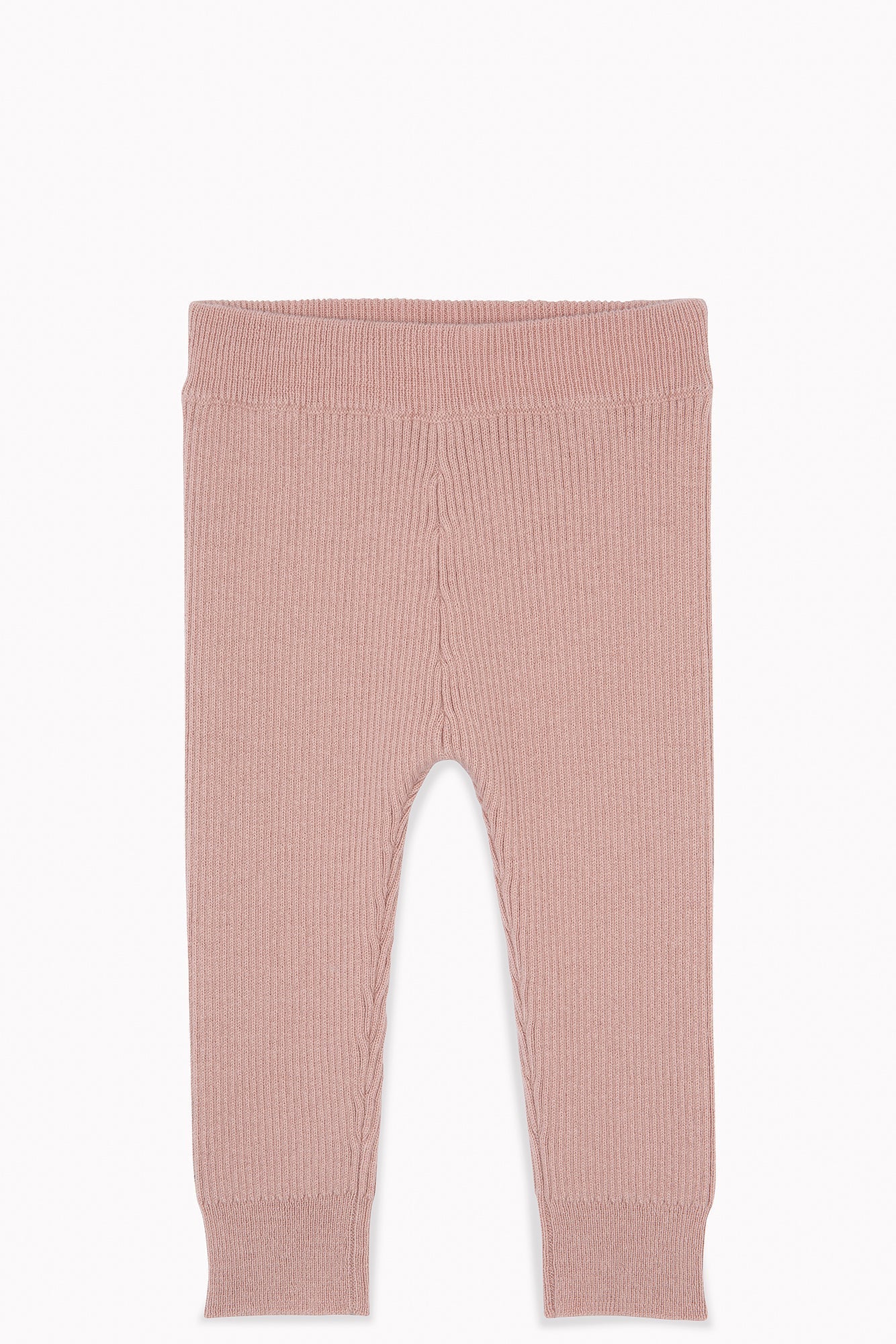 Legging - Rose Bébé En Maille