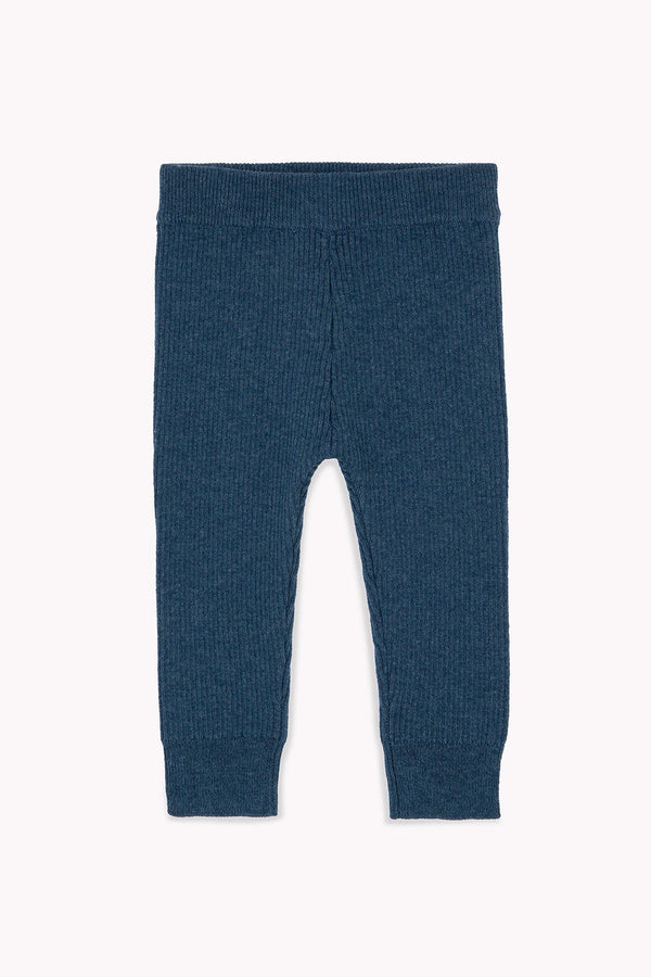 Legging - Bleu Bébé En Maille
