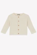 Cardigan - Minot Beige Bébé En Maille