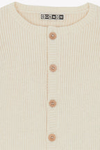 Cardigan - Minot Beige Bébé En Maille