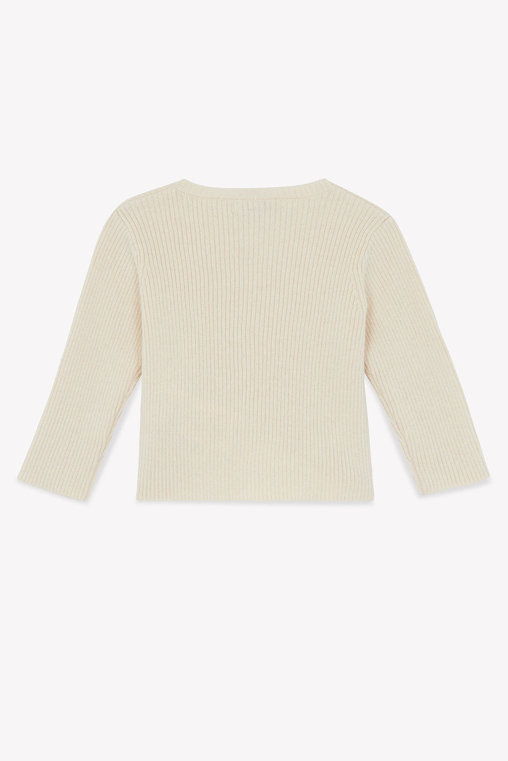 Cardigan - Minot Beige Bébé En Maille