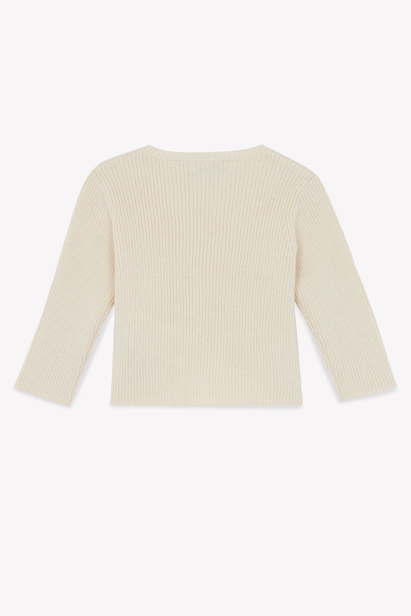 Cardigan - Minot Beige Bébé En Maille