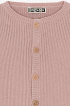 Cardigan - Minot Rose Bébé En Maille