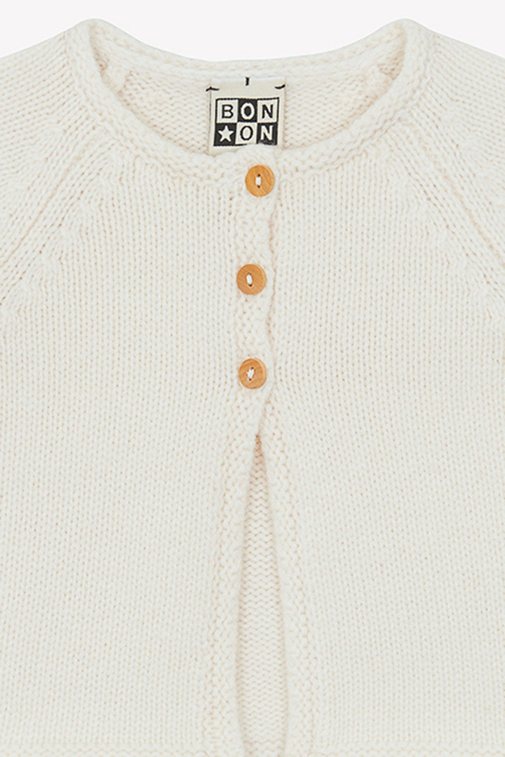Cardigan - Beige Bébé En Maille