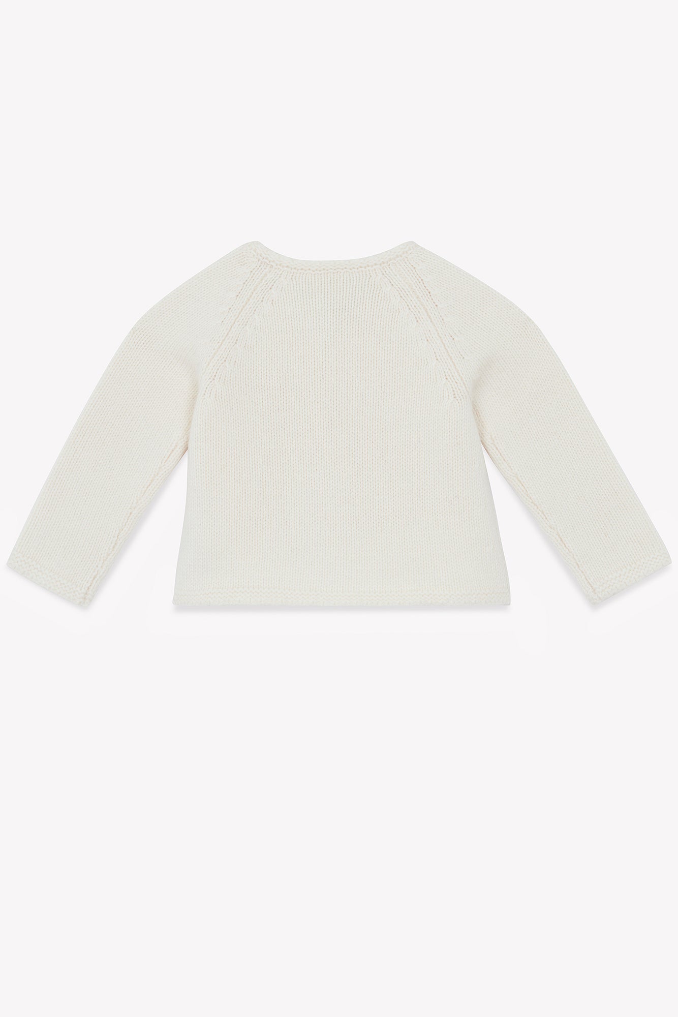 Cardigan - Beige Bébé En Maille