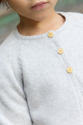 Cardigan - Gris Bébé En Maille