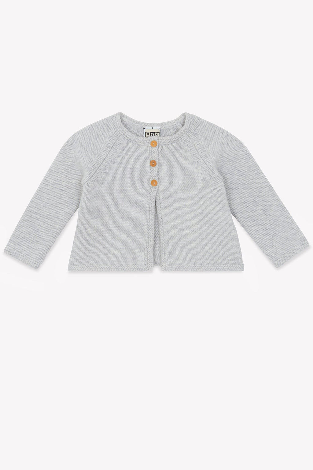 Cardigan - Gris Bébé En Maille