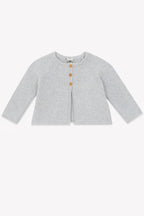Cardigan - Gris Bébé En Maille