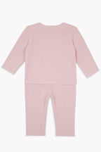 Ensemble - Rose Bébé En Polaire Fine