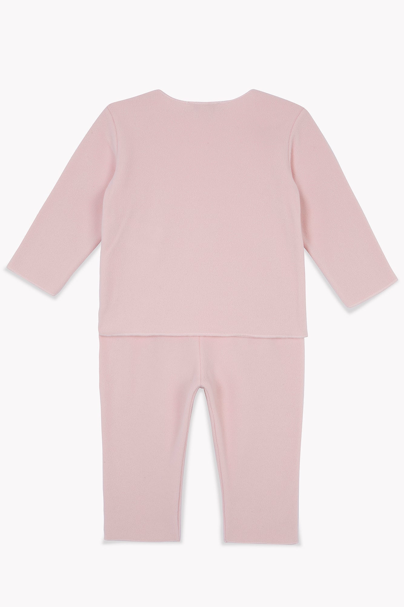 Ensemble - Rose Bébé En Polaire Fine
