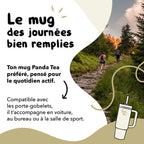 Mug Xxl Avec Paille - 900 Ml