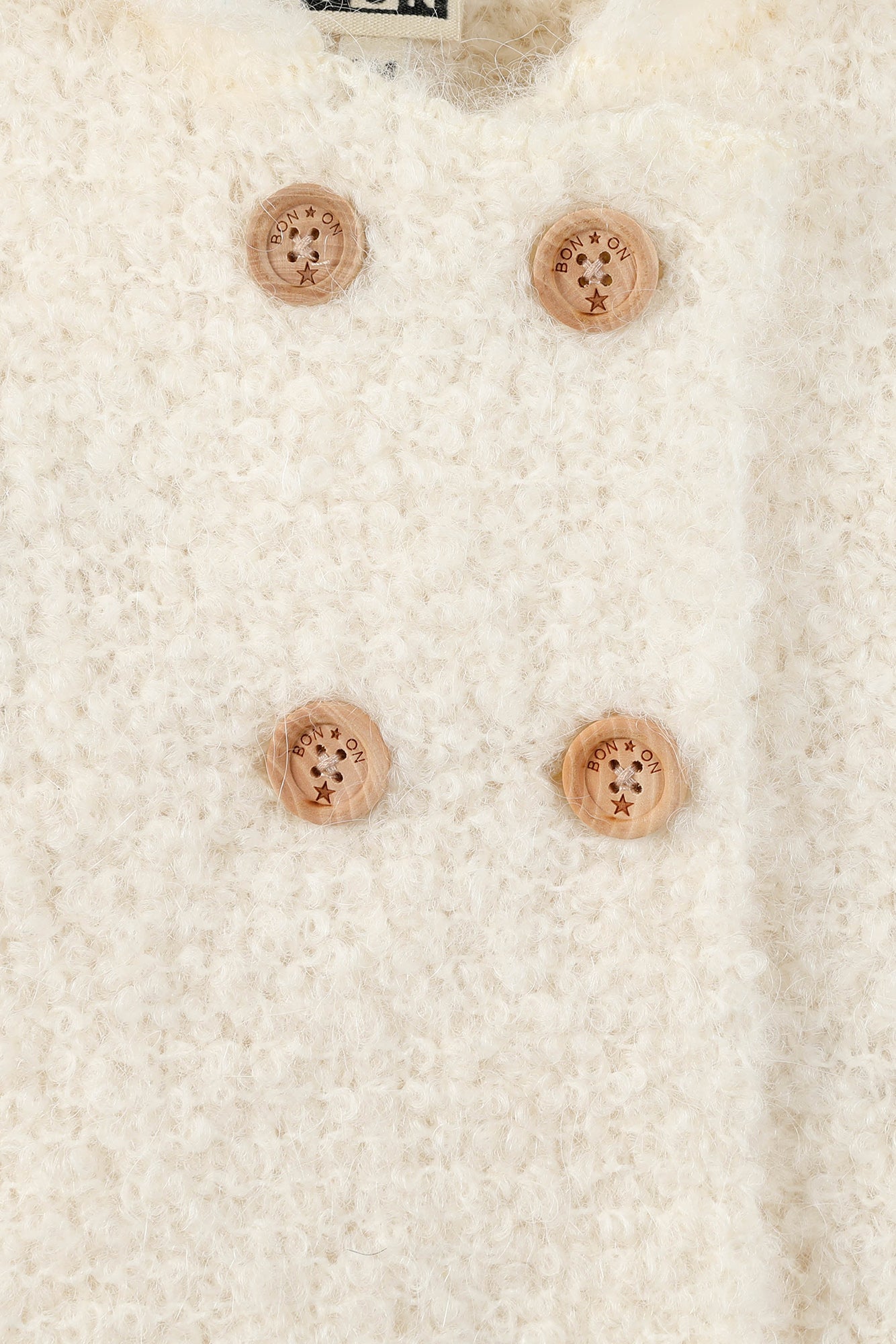 Manteau - Beige Bébé En Maille