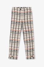 Pantalon Aris Carreaux Camel