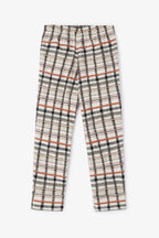 Pantalon Aris Carreaux Camel