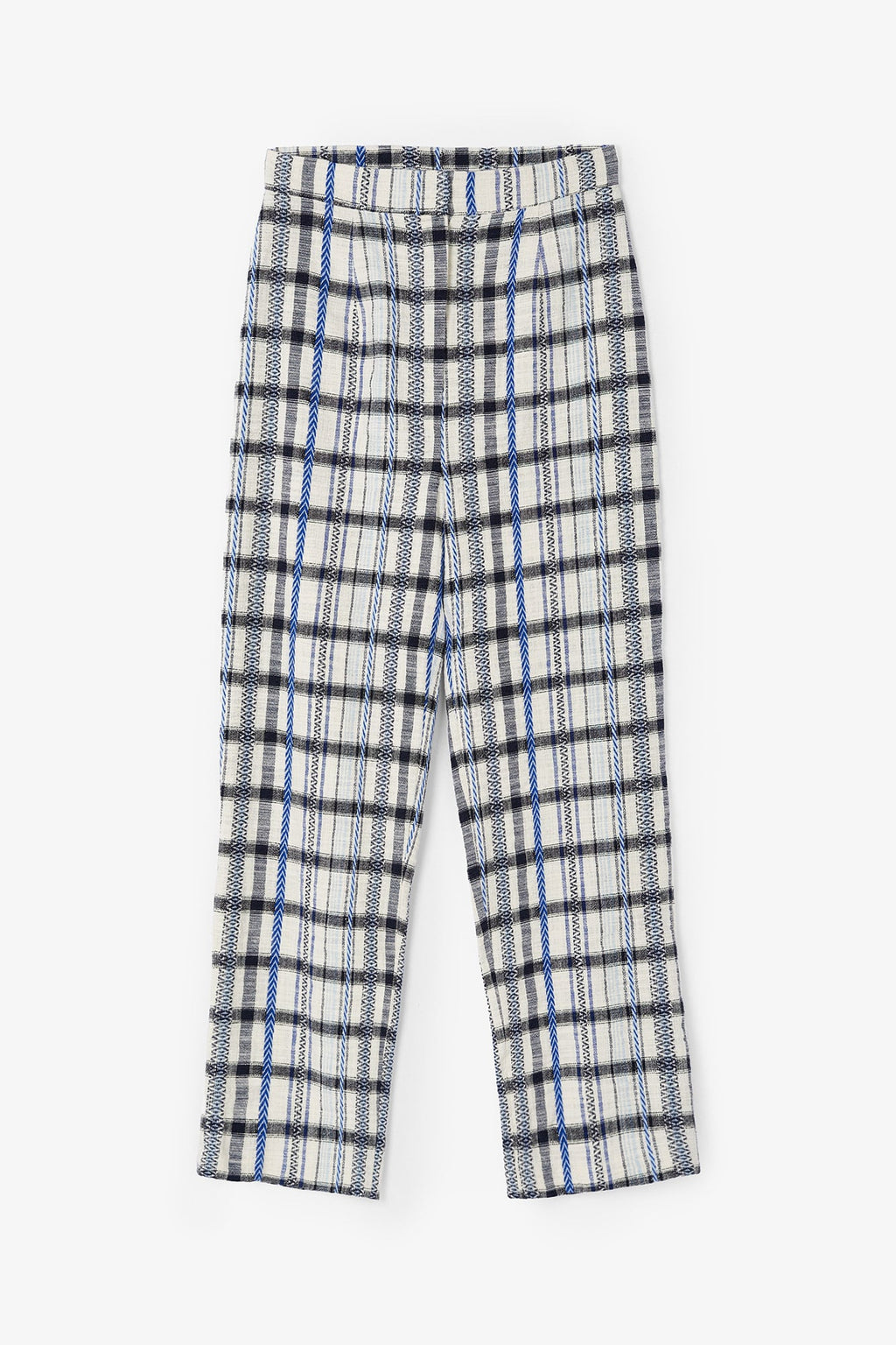 Pantalon Bruno Carreaux Bleu