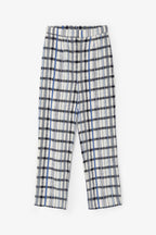 Pantalon Bruno Carreaux Bleu