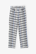 Pantalon Bruno Carreaux Bleu
