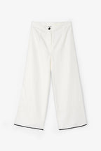Pantalon Feston Fil Blanc