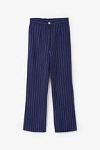 Pantalon Eighties Crop Diplomatique Bleu