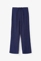 Pantalon Eighties Crop Diplomatique Bleu