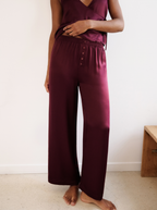 Pantalon Silky Wine