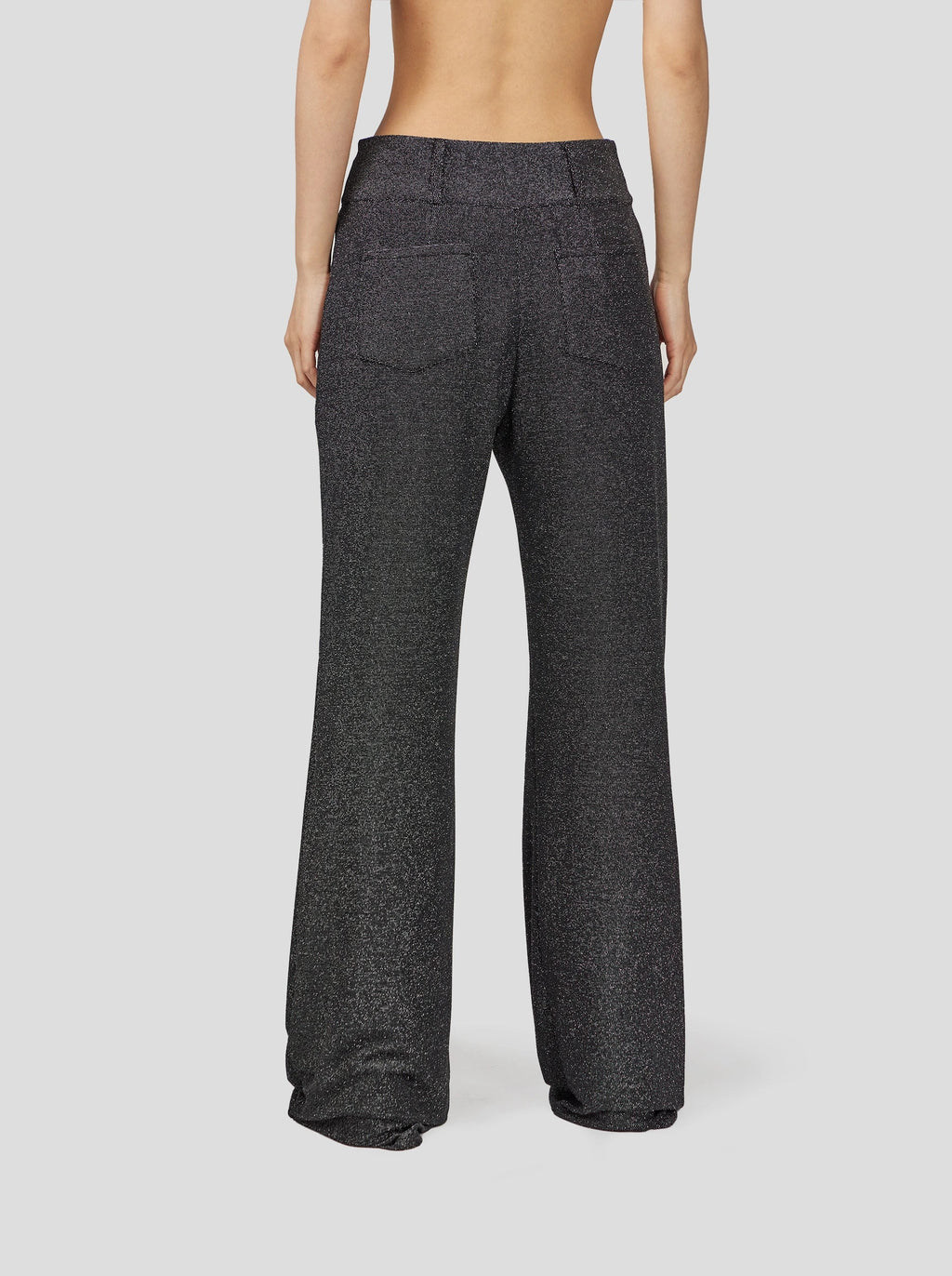 Pantalon Robin En Tricot Argenté Constellation