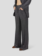 Pantalon Robin En Tricot Argenté Constellation