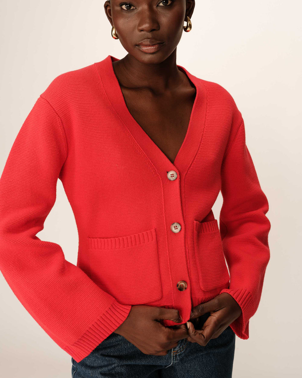 Cardigan Paolino - Rouge