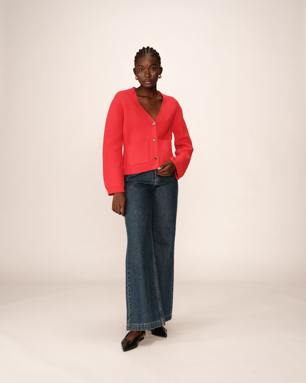 Cardigan Paolino - Rouge