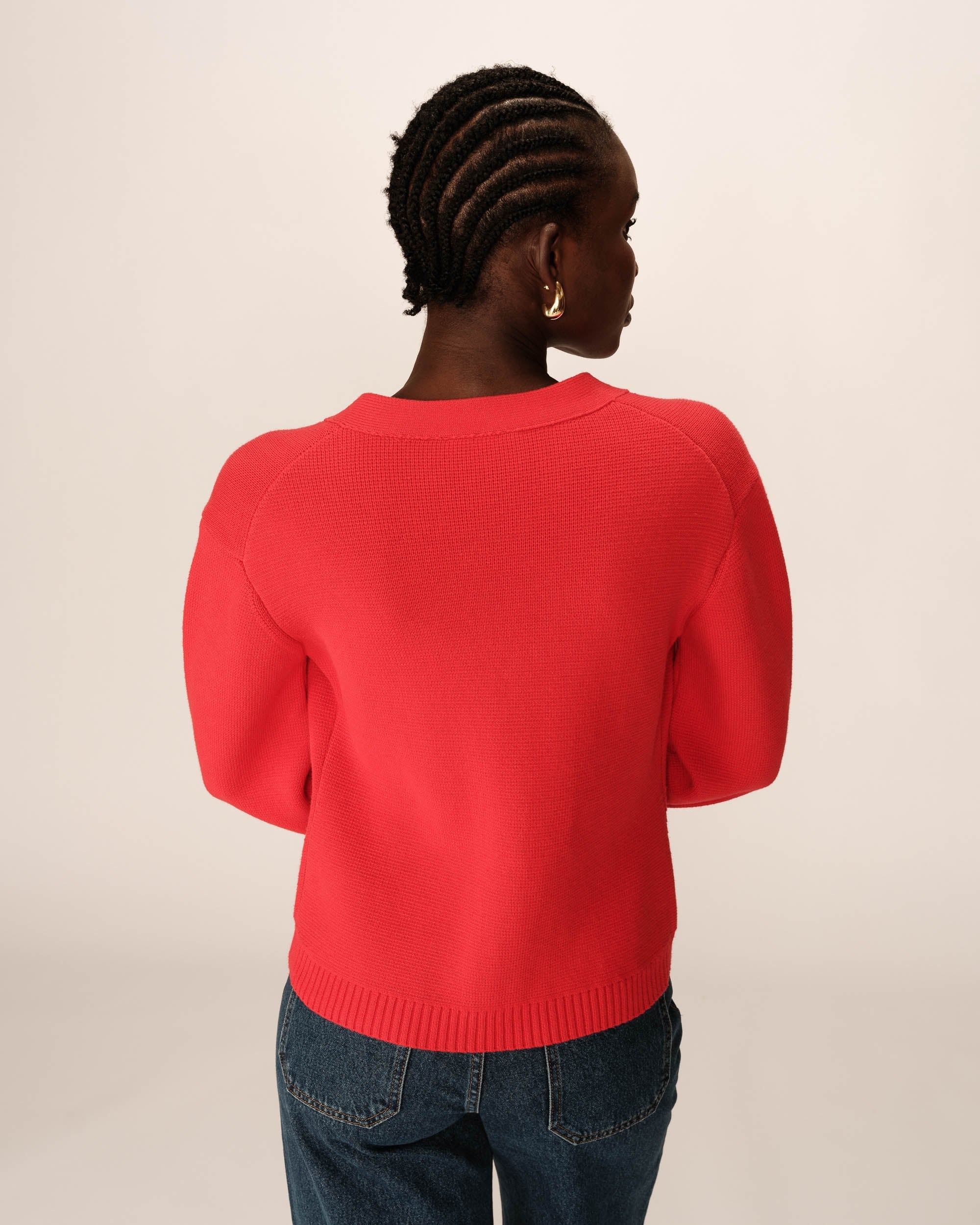 Cardigan Paolino - Rouge