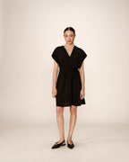 Robe Courte Papaye - Noir