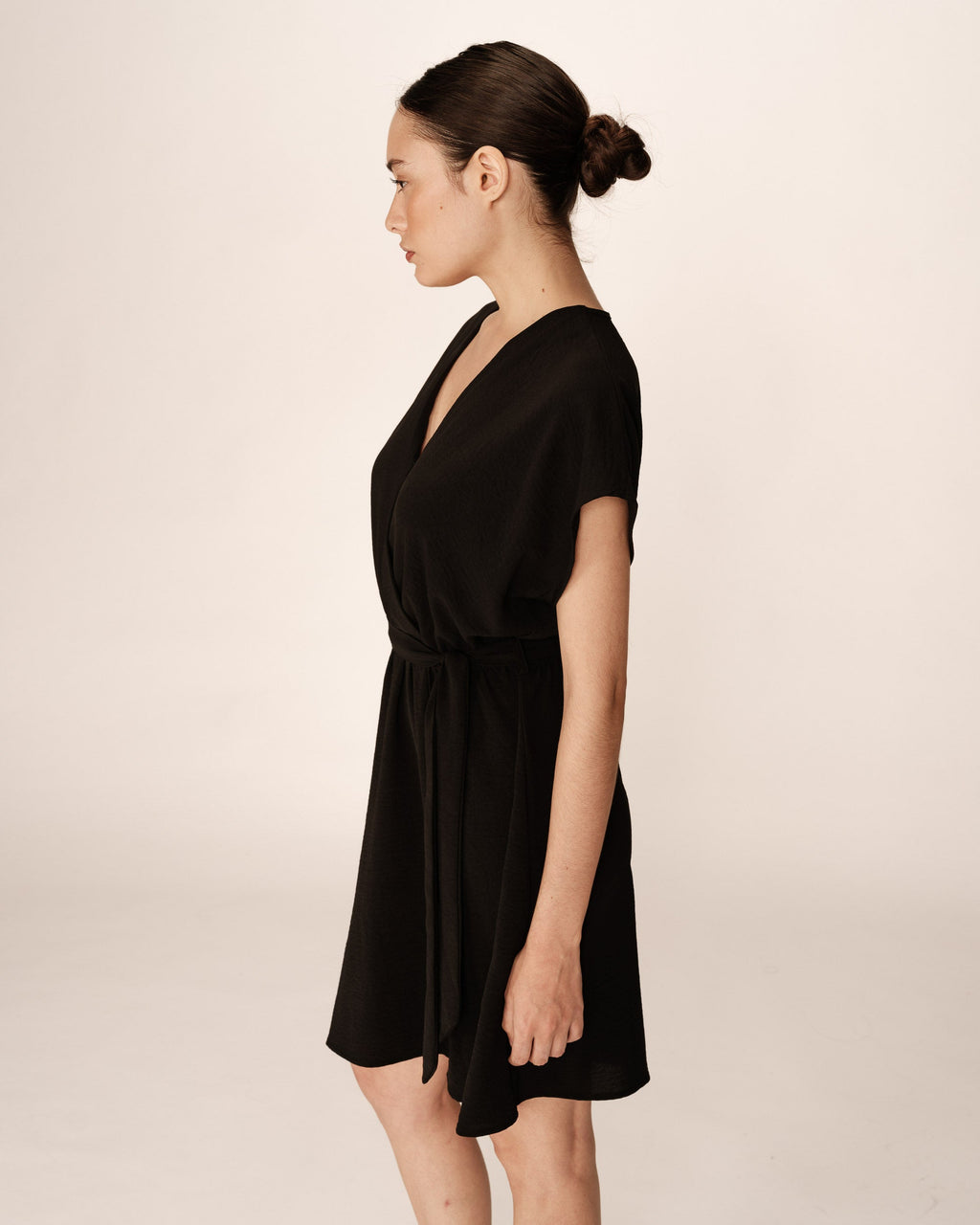 Robe Courte Papaye - Noir