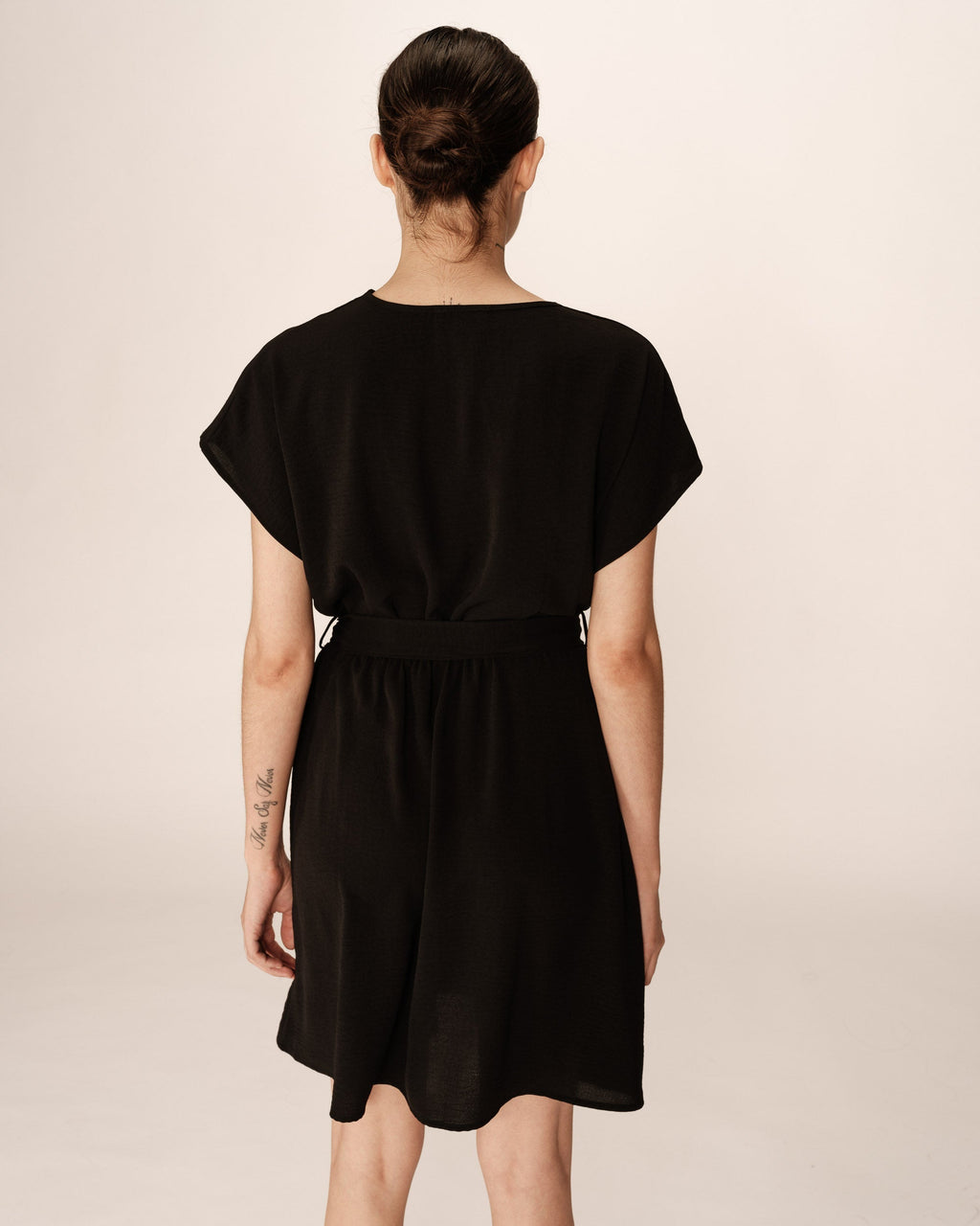 Robe Courte Papaye - Noir