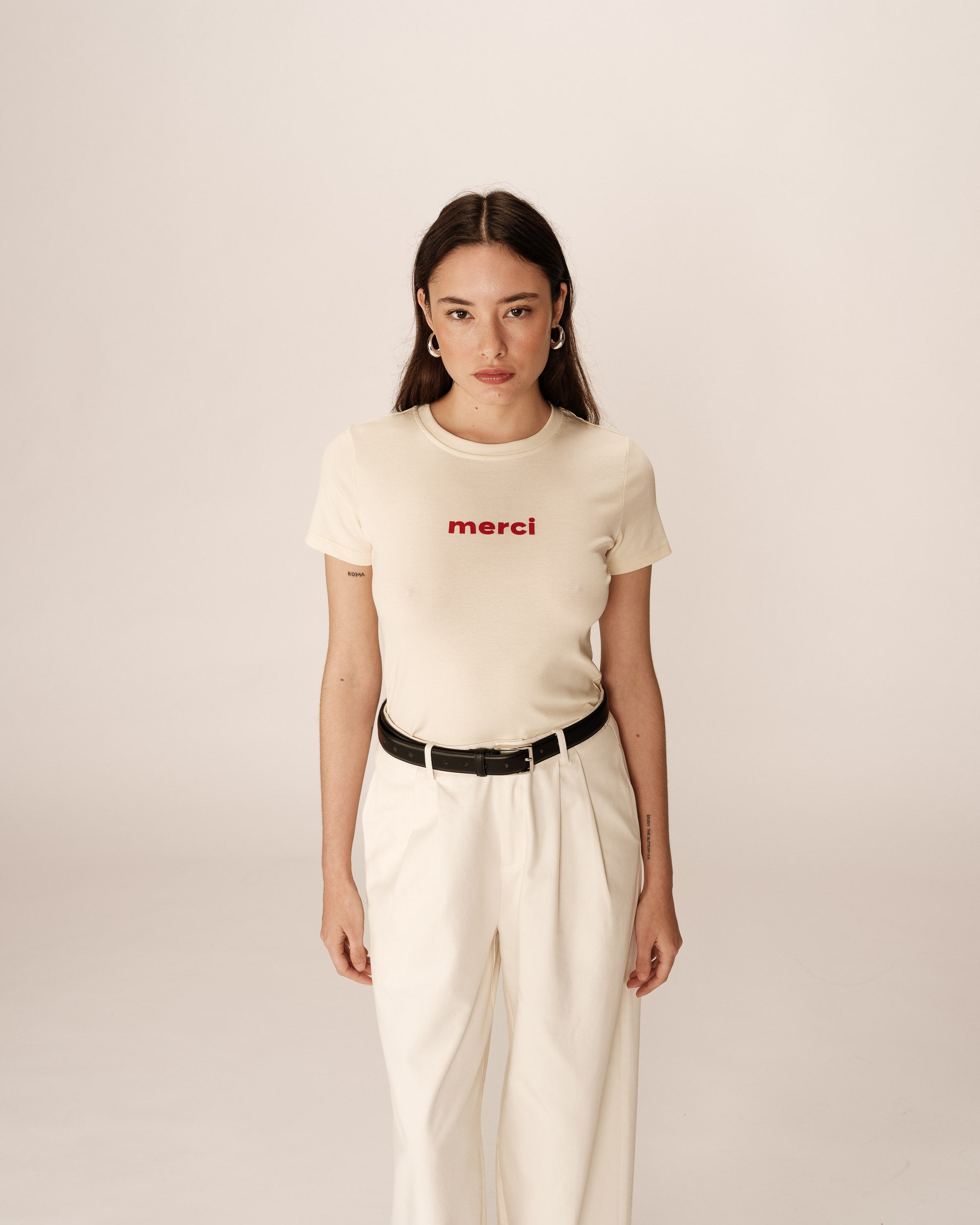 T-Shirt Papa - Beige