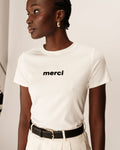 T-Shirt Papa - Ecru
