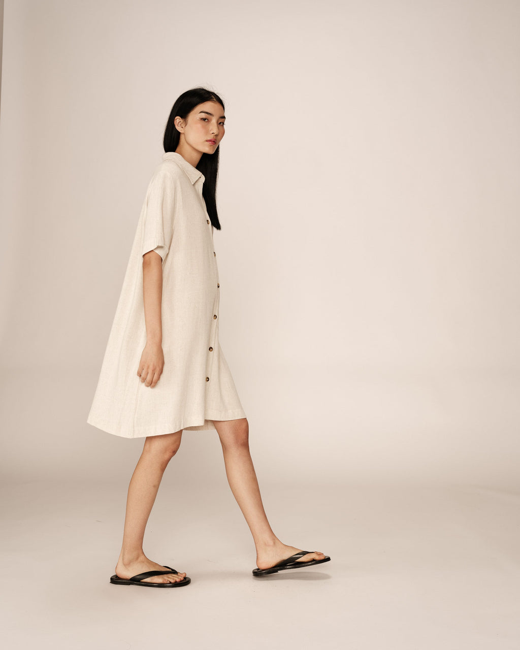 Robe Courte Paquita - Beige