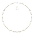Parure - Collier Et Boucles D'Oreilles Perles De Culture