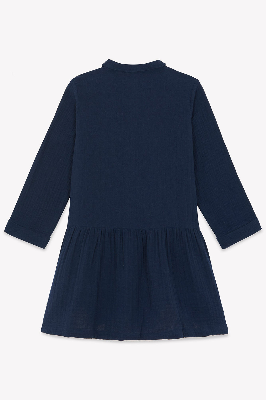 Robe - Rafia Bleue En Double