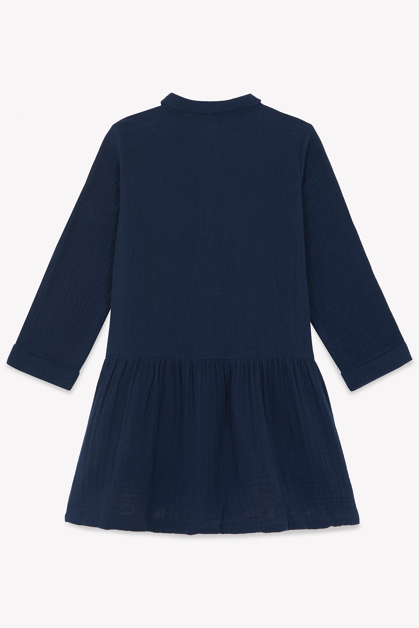 Robe - Rafia Bleue En Double