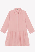 Robe - Rafia Rose En Double