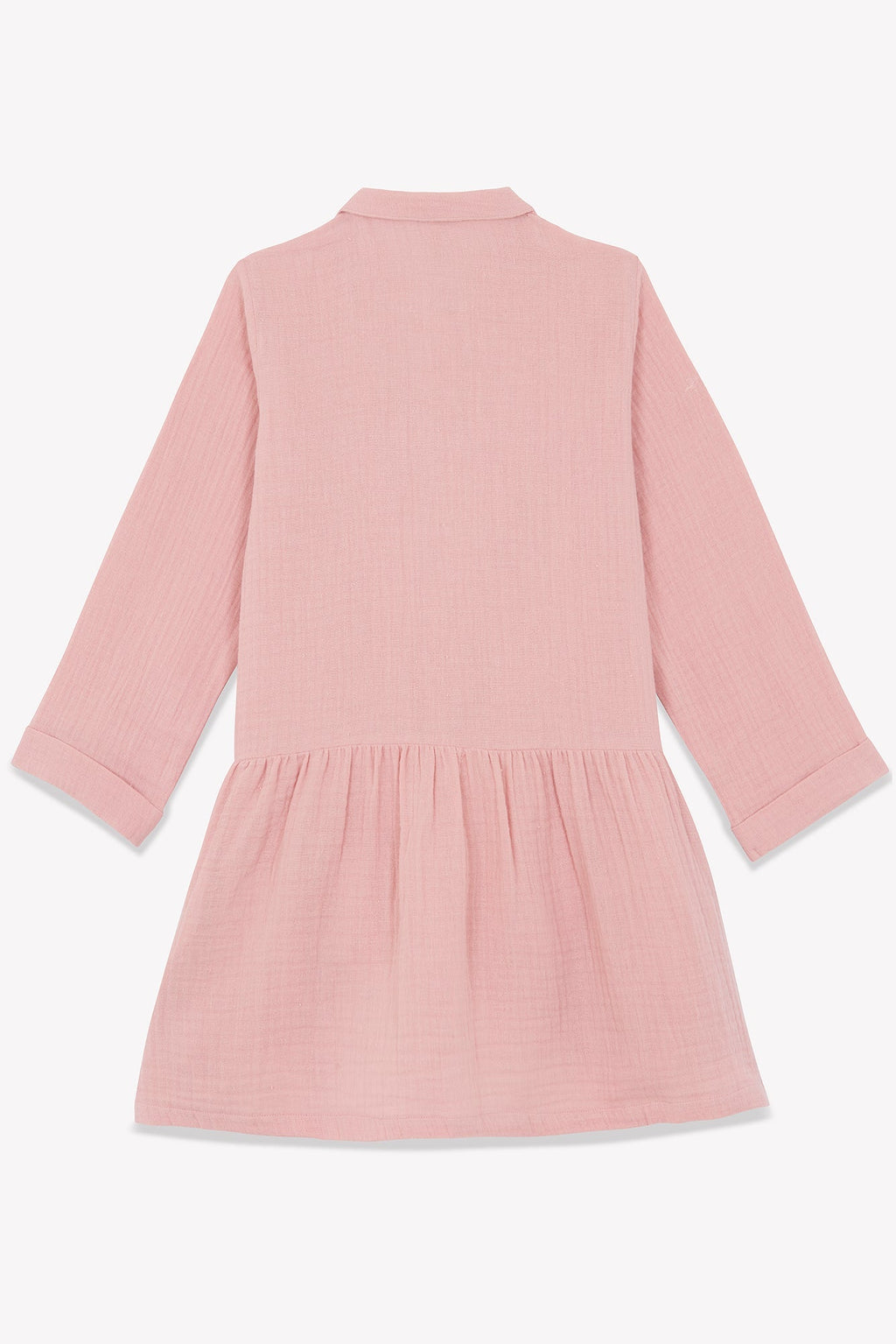 Robe - Rafia Rose En Double