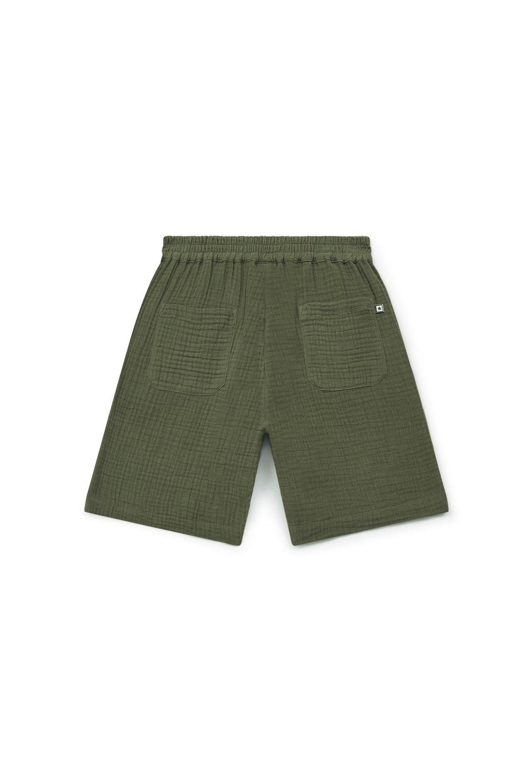 Short - Rambo Vert En Double Bio Certifié Gots