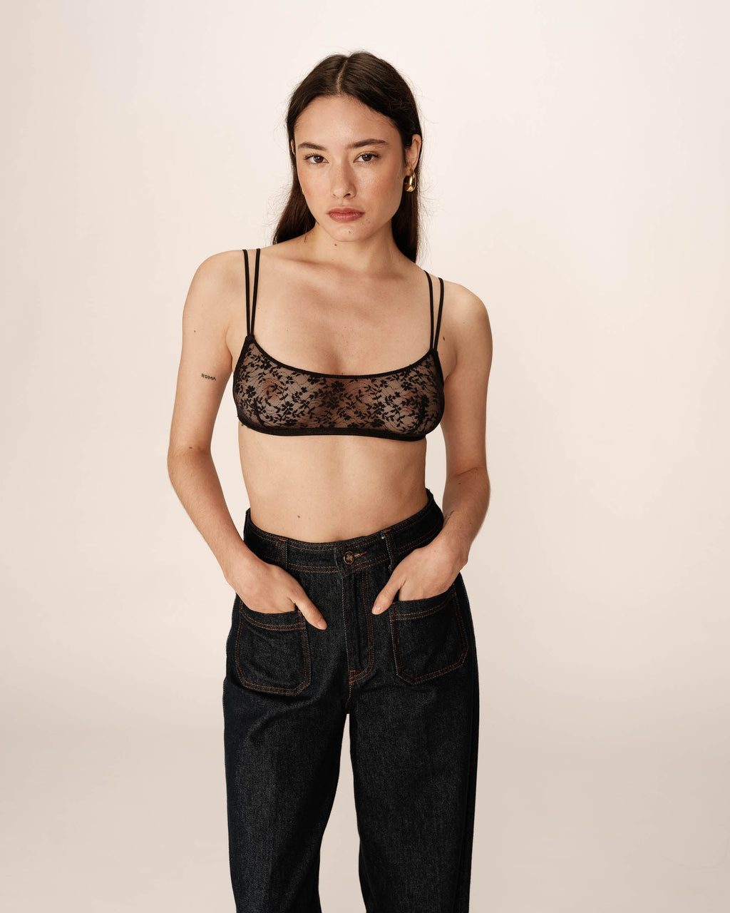 Bralette Parker - Noir