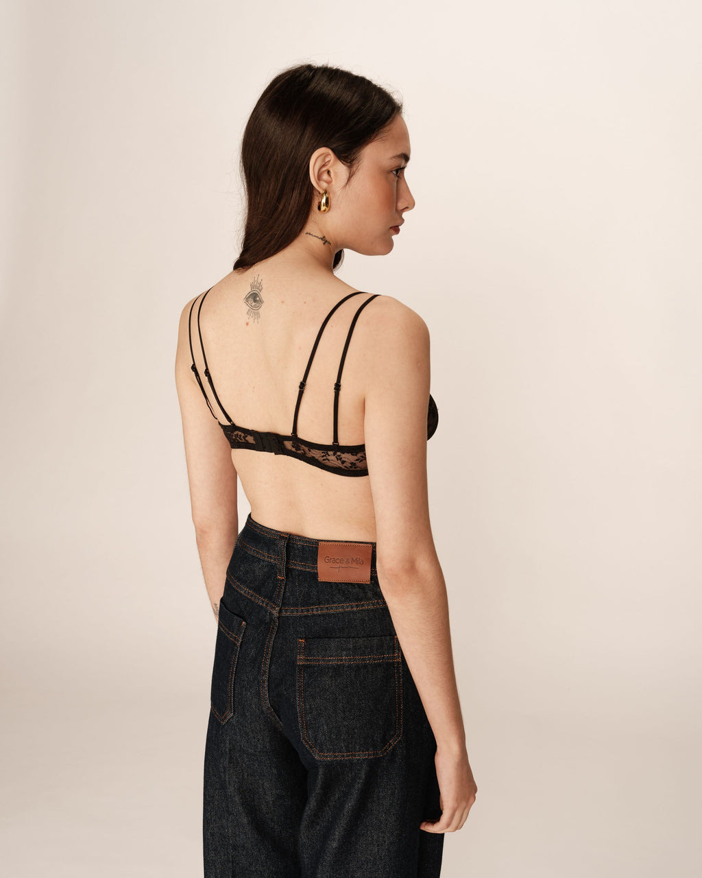 Bralette Parker - Noir