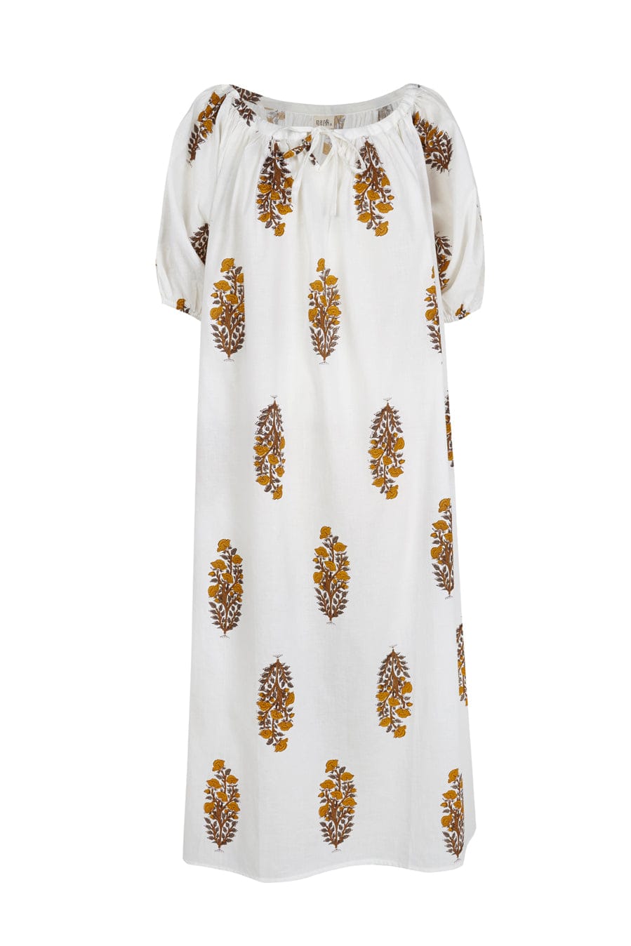 Robe Justina Mustard