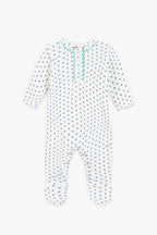 Pyjama - Bleu Bébé Imprimé Étoiles