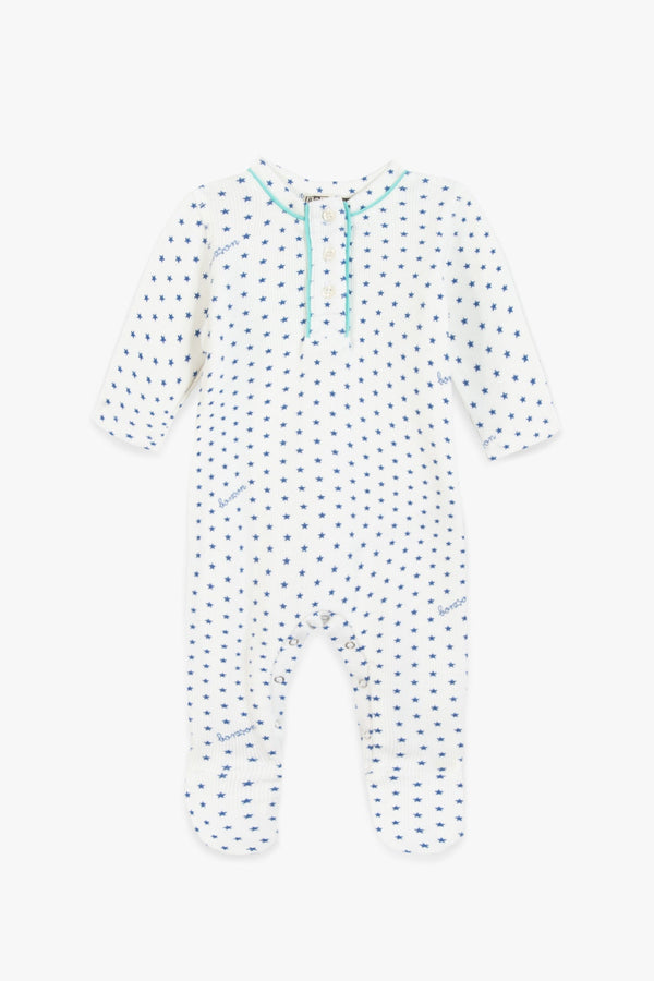 Pyjama - Bleu Bébé Imprimé Étoiles